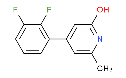 4-(2,3-Difluorophenyl)-2-hydroxy-6-methylpyridine