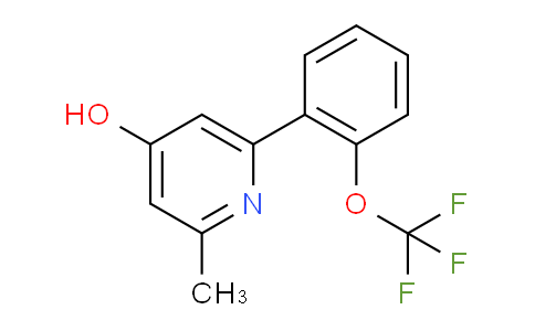 AM84518 | 1261593-30-9 | 4-Hydroxy-2-methyl-6-(2-(trifluoromethoxy)phenyl)pyridine