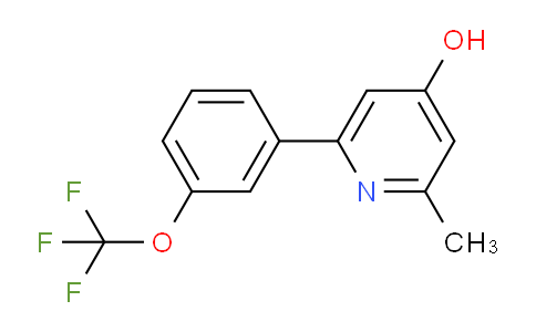 AM84519 | 1261796-41-1 | 4-Hydroxy-2-methyl-6-(3-(trifluoromethoxy)phenyl)pyridine