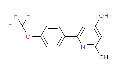AM84520 | 1261561-51-6 | 4-Hydroxy-2-methyl-6-(4-(trifluoromethoxy)phenyl)pyridine