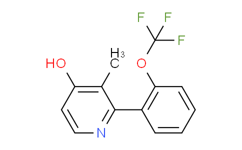 AM84521 | 1261575-27-2 | 4-Hydroxy-3-methyl-2-(2-(trifluoromethoxy)phenyl)pyridine
