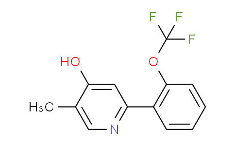 AM84524 | 1261880-88-9 | 4-Hydroxy-5-methyl-2-(2-(trifluoromethoxy)phenyl)pyridine