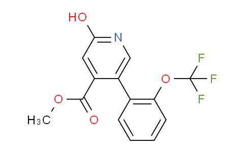AM84534 | 1261843-19-9 | Methyl 2-hydroxy-5-(2-(trifluoromethoxy)phenyl)isonicotinate
