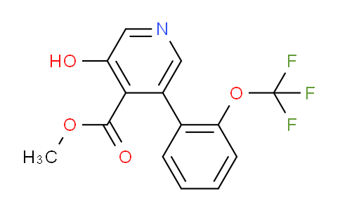AM84537 | 1261833-17-3 | Methyl 3-hydroxy-5-(2-(trifluoromethoxy)phenyl)isonicotinate