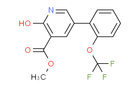 AM84540 | 1261506-39-1 | Methyl 2-hydroxy-5-(2-(trifluoromethoxy)phenyl)nicotinate