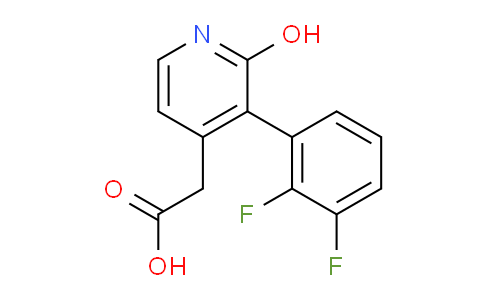 AM84570 | 1261613-90-4 | 3-(2,3-Difluorophenyl)-2-hydroxypyridine-4-acetic acid