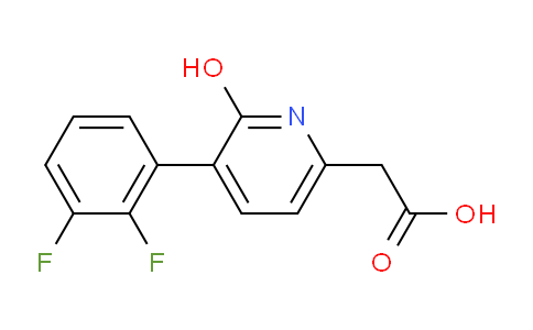 AM84571 | 1261484-60-9 | 3-(2,3-Difluorophenyl)-2-hydroxypyridine-6-acetic acid
