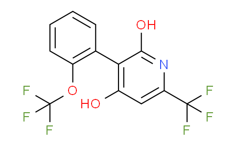 AM84594 | 1261506-73-3 | 2,4-Dihydroxy-3-(2-(trifluoromethoxy)phenyl)-6-(trifluoromethyl)pyridine