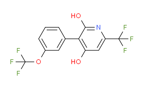 AM84595 | 1261661-41-9 | 2,4-Dihydroxy-3-(3-(trifluoromethoxy)phenyl)-6-(trifluoromethyl)pyridine