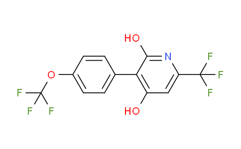 AM84596 | 1261856-97-6 | 2,4-Dihydroxy-3-(4-(trifluoromethoxy)phenyl)-6-(trifluoromethyl)pyridine