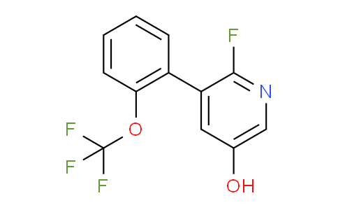 AM84600 | 1261730-37-3 | 2-Fluoro-5-hydroxy-3-(2-(trifluoromethoxy)phenyl)pyridine
