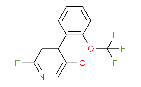 AM84603 | 1261449-28-8 | 2-Fluoro-5-hydroxy-4-(2-(trifluoromethoxy)phenyl)pyridine