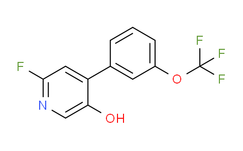AM84604 | 1261487-29-9 | 2-Fluoro-5-hydroxy-4-(3-(trifluoromethoxy)phenyl)pyridine