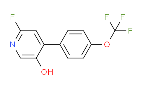 AM84605 | 1261880-92-5 | 2-Fluoro-5-hydroxy-4-(4-(trifluoromethoxy)phenyl)pyridine