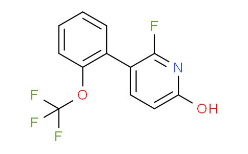 AM84606 | 1261591-26-7 | 2-Fluoro-6-hydroxy-3-(2-(trifluoromethoxy)phenyl)pyridine