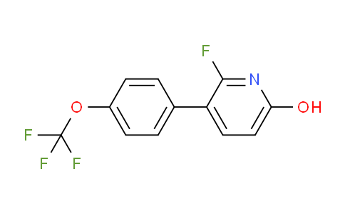 AM84608 | 1261777-23-4 | 2-Fluoro-6-hydroxy-3-(4-(trifluoromethoxy)phenyl)pyridine