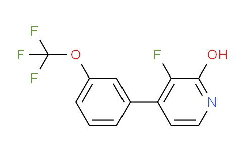 AM84610 | 1261658-18-7 | 3-Fluoro-2-hydroxy-4-(3-(trifluoromethoxy)phenyl)pyridine