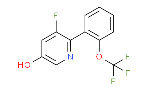 AM84618 | 1261842-29-8 | 3-Fluoro-5-hydroxy-2-(2-(trifluoromethoxy)phenyl)pyridine