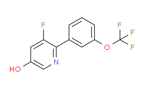 AM84619 | 1261458-99-4 | 3-Fluoro-5-hydroxy-2-(3-(trifluoromethoxy)phenyl)pyridine