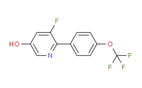 AM84620 | 1261516-41-9 | 3-Fluoro-5-hydroxy-2-(4-(trifluoromethoxy)phenyl)pyridine