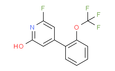 AM84627 | 1261797-38-9 | 6-Fluoro-2-hydroxy-4-(2-(trifluoromethoxy)phenyl)pyridine