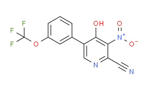 AM84634 | 1261779-75-2 | 4-Hydroxy-2-Cyano-3-nitro-5-(3-(trifluoromethoxy)phenyl)pyridine