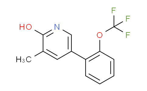 AM84639 | 1258624-16-6 | 2-Hydroxy-3-methyl-5-(2-(trifluoromethoxy)phenyl)pyridine