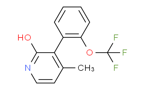 AM84641 | 1261739-81-4 | 2-Hydroxy-4-methyl-3-(2-(trifluoromethoxy)phenyl)pyridine
