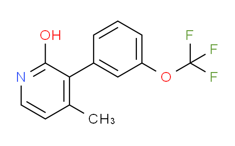 AM84642 | 1261765-45-0 | 2-Hydroxy-4-methyl-3-(3-(trifluoromethoxy)phenyl)pyridine