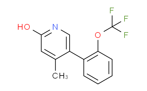 AM84643 | 1258633-39-4 | 2-Hydroxy-4-methyl-5-(2-(trifluoromethoxy)phenyl)pyridine