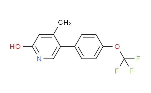 AM84645 | 1261656-70-5 | 2-Hydroxy-4-methyl-5-(4-(trifluoromethoxy)phenyl)pyridine