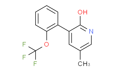 AM84646 | 1261528-18-0 | 2-Hydroxy-5-methyl-3-(2-(trifluoromethoxy)phenyl)pyridine