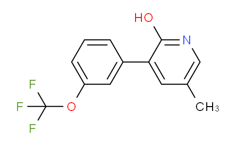 AM84647 | 1261779-85-4 | 2-Hydroxy-5-methyl-3-(3-(trifluoromethoxy)phenyl)pyridine