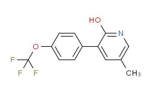 AM84648 | 1261575-16-9 | 2-Hydroxy-5-methyl-3-(4-(trifluoromethoxy)phenyl)pyridine