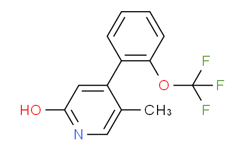 AM84649 | 1261510-26-2 | 2-Hydroxy-5-methyl-4-(2-(trifluoromethoxy)phenyl)pyridine