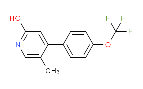 AM84650 | 1261739-85-8 | 2-Hydroxy-5-methyl-4-(4-(trifluoromethoxy)phenyl)pyridine