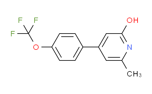 AM84656 | 951231-99-5 | 2-Hydroxy-6-methyl-4-(4-(trifluoromethoxy)phenyl)pyridine