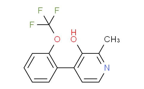 AM84657 | 1261510-43-3 | 3-Hydroxy-2-methyl-4-(2-(trifluoromethoxy)phenyl)pyridine