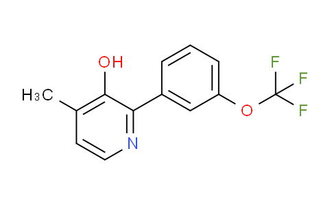 AM84664 | 1261575-21-6 | 3-Hydroxy-4-methyl-2-(3-(trifluoromethoxy)phenyl)pyridine