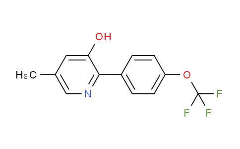 AM84668 | 1261528-30-6 | 3-Hydroxy-5-methyl-2-(4-(trifluoromethoxy)phenyl)pyridine