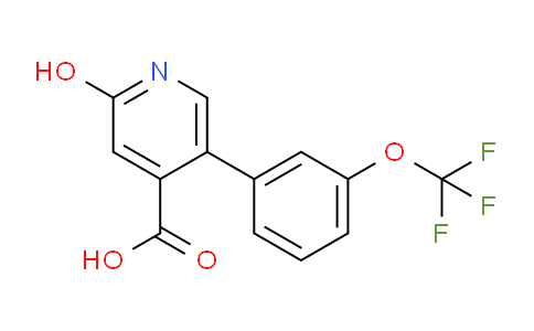 AM84676 | 1261839-27-3 | 2-Hydroxy-5-(3-(trifluoromethoxy)phenyl)isonicotinic acid