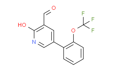 AM84678 | 1261881-09-7 | 2-Hydroxy-5-(2-(trifluoromethoxy)phenyl)nicotinaldehyde