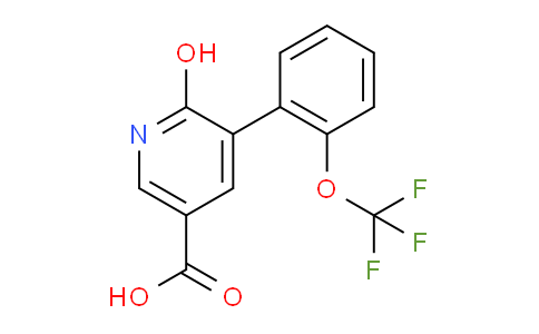 AM84687 | 1261780-83-9 | 6-Hydroxy-5-(2-(trifluoromethoxy)phenyl)nicotinic acid