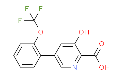 3-Hydroxy-5-(2-(trifluoromethoxy)phenyl)picolinic acid
