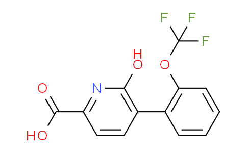 AM84704 | 1261651-97-1 | 6-Hydroxy-5-(2-(trifluoromethoxy)phenyl)picolinic acid