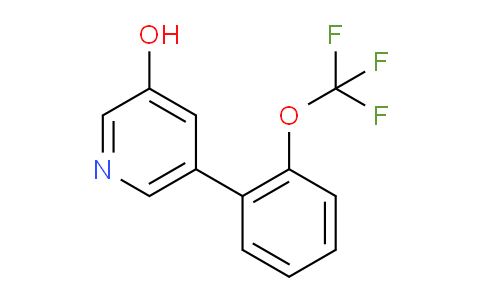 3-Hydroxy-5-(2-(trifluoromethoxy)phenyl)pyridine