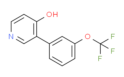 4-Hydroxy-3-(3-(trifluoromethoxy)phenyl)pyridine
