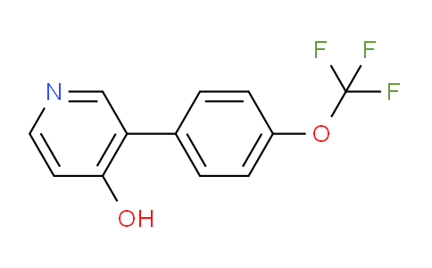 4-Hydroxy-3-(4-(trifluoromethoxy)phenyl)pyridine