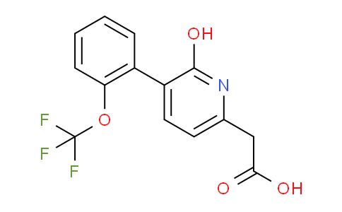 AM84727 | 1261881-33-7 | 2-Hydroxy-3-(2-(trifluoromethoxy)phenyl)pyridine-6-acetic acid