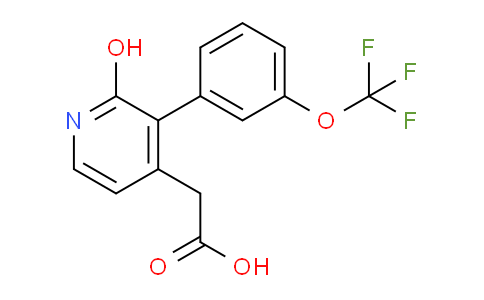 AM84728 | 1261765-58-5 | 2-Hydroxy-3-(3-(trifluoromethoxy)phenyl)pyridine-4-acetic acid